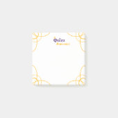 Paars The Queen Square Post-it Notes (Voorkant)