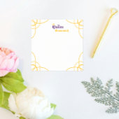 Paars The Queen Square Post-it Notes