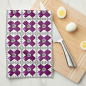 Paars Theedoek (Quarter Fold)