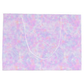 Paars Tie Dye Pattern Groot Cadeauzakje (Achterkant)