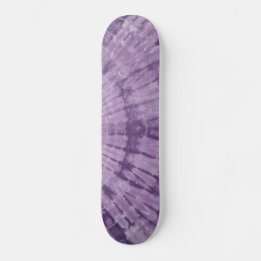 Paars Tie Dye Skateboard