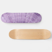 Paars Tie Dye Skateboard (Horizontaal)