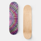Paars Tie Dye Skateboard (Voorkant)