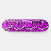 Paars Tijgerhuid Patroonontwerp Persoonlijk Skateboard (Horizontaal)