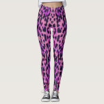 Paars tijgerpatroonluier leggings<br><div class="desc">Paars tijgerpatroonluier</div>