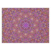  Paars Tile Pattern Kaleidoscope Tafelkleed (Voorkant (Horizontaal))