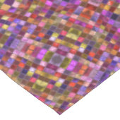  Paars Tile Pattern Kaleidoscope Tafelkleed (Gekanteld)