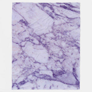 Paars Tint Marble Stone Patroon Fleece Deken