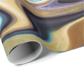 Paars trendontwerp voor marmering cadeaupapier (Rol Hoek)