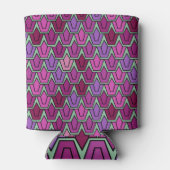 Paars Tulip Field Blikjeskoeler (Achterkant)