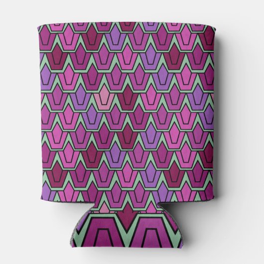 Paars Tulip Field Blikjeskoeler (Achterkant)