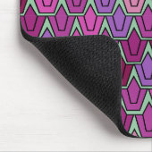 Paars Tulip Field Muismat (Hoek)