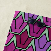 Paars Tulip Field Strandlaken (In situ)