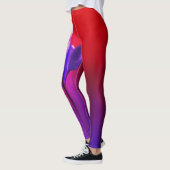 Paars Tulip Haze Poster Leggings (Links)