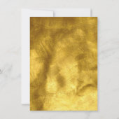 Paars Ultra Violet Gouden Bloemenkrans Fluwelen Pr Kaart (Achterkant)