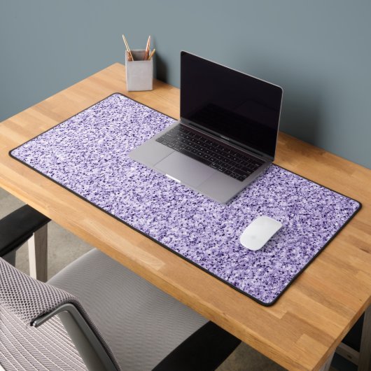 Paars ultraviolette licht paarse glitters glinster bureaumat (Kantoor 2)