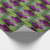 Paars Valentijnsdag met dampvulling Cadeaupapier (Hoek)