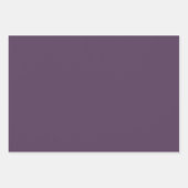 Paars van de donkermeeuw inpakpapier vel (Voorkant)