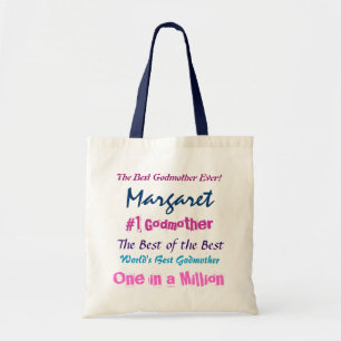 Paars van de Meter van de wereld de Beste Blauwe Tote Bag