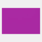 Paars van de schoorsteen (vaste kleur) inpakpapier vel (Voorkant 3)