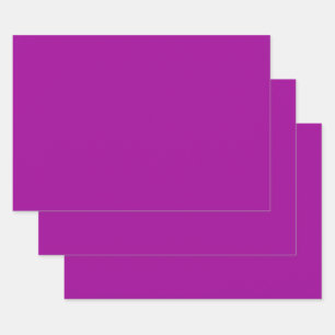 Paars van de schoorsteen (vaste kleur) inpakpapier vel