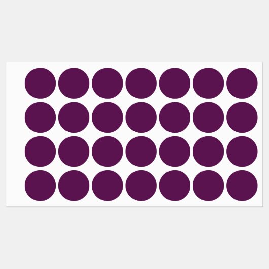 Paars van druiven (vaste kleur) labels (Vel)