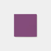 Paars van druiven (vaste kleur) post-it® notes (Voorkant)