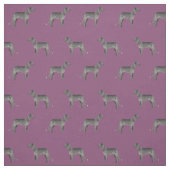 paars van het ierse wolfsweefsel stof (Swatch)