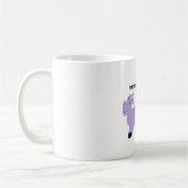paars varken, mmm... koffie koffiemok (Links)