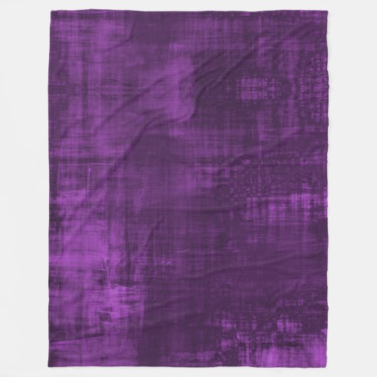 PAARS VELVET PATTERN FLEECE DEKEN (Voorkant)