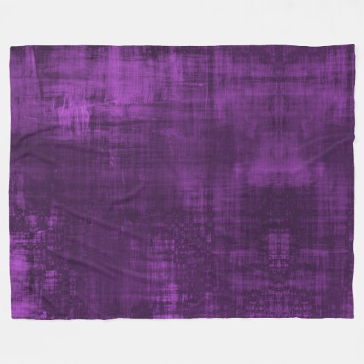 PAARS VELVET PATTERN FLEECE DEKEN (Voorkant (Horizontaal))