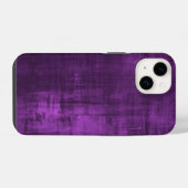 PAARS VELVET PATTERN iPhone HOESJE (Achterkant horizontaal)
