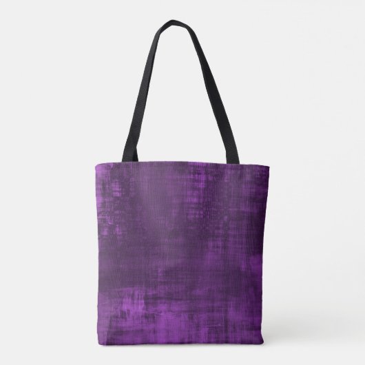 PAARS VELVET PATTERN TOTE BAG (Achterkant)