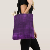 PAARS VELVET PATTERN TOTE BAG (Dichtbij)