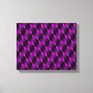Paars Velvet Psychedelic Art Canvas