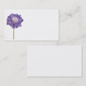 Paars ventilator Visitekaartje (Voorkant / Achterkant)