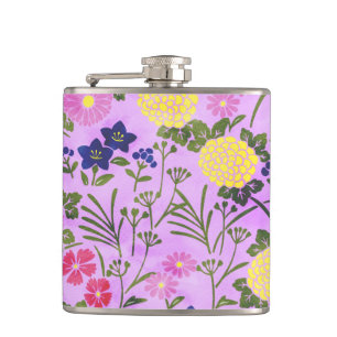 Paars  ventilatorpatroon Heupfles