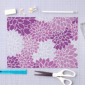 Paars ventilatorpatroon tissuepapier (Craft)