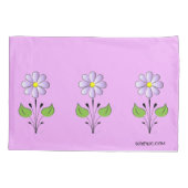  Paars ventilatorpatroonTurquoise Uniek Kussensloop (Achterkant)