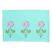  Paars ventilatorpatroonTurquoise Uniek Kussensloop (Voorkant)