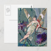  Paars ventilatorventiel Briefkaart (Voorkant / Achterkant)