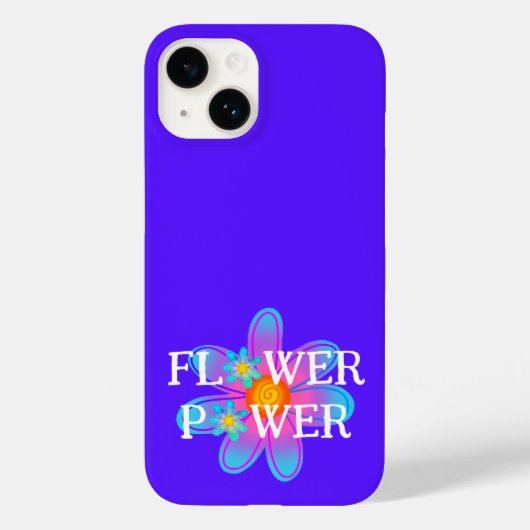 Paars ventilatorvermogen Case-Mate iPhone case (Achterkant)