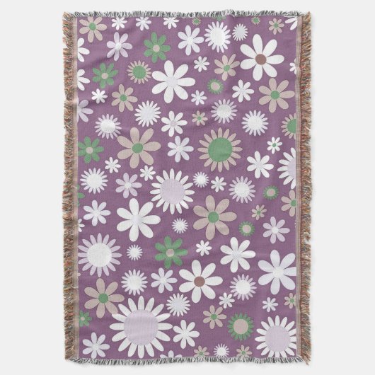 Paars ventilatorvermogen deken (Voorkant Verticaal)