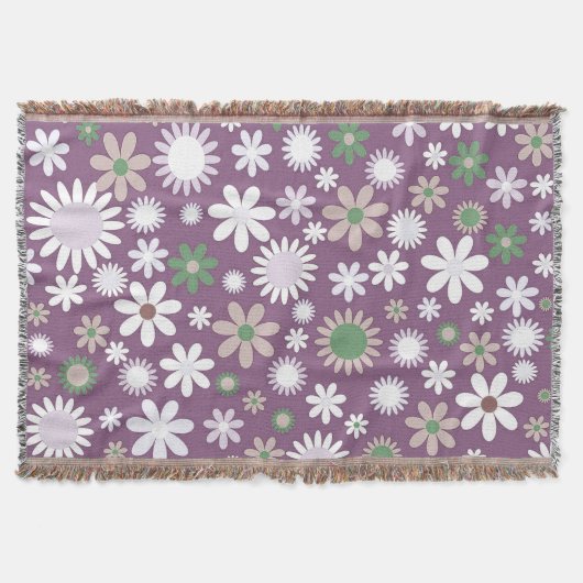 Paars ventilatorvermogen deken (Voorkant)