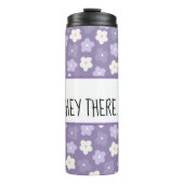 Paars ventilatorvermogen op maat thermosbeker (Voorkant)