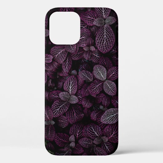 PAARS VERLAAGD PLANT VELD Case-Mate iPhone CASE (Achterkant)