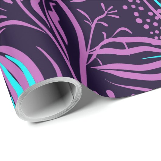 paars verpakkingspapier cadeaupapier (Rol Hoek)