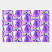 Paars versierpapier voor sierdoeleinden inpakpapier vel (Voorkant 2)