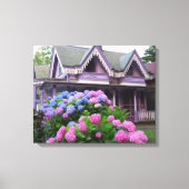 Paars Victoriaans Katoen - Martha's wijngaard Canvas Afdruk (Voorkant)