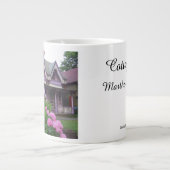 Paars Victoriaans Katoen - Martha's wijngaard Grote Koffiekop (Voorkant)